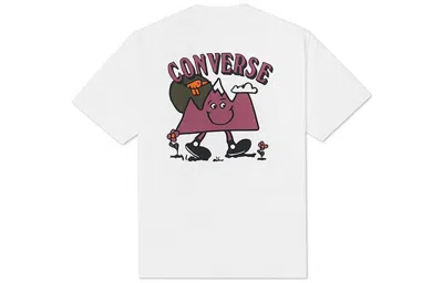 Converse Moving Mountains Short Sleeve T-shirt 'white'