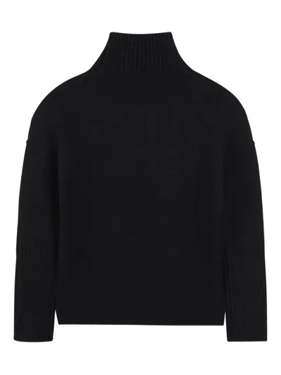 Zadig & Voltaire High-neck Pullover Sweater In Black