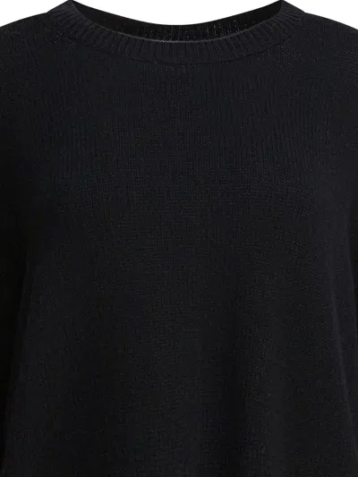 Lisa Yang Relaxed Fit Cropped Cashmere Sweater In Black