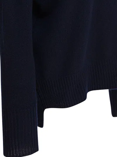 Lisa Yang Deep Blue Cashmere Sweater In Blue
