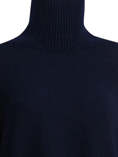Lisa Yang Heidi Cashmere Turtle-neck Jumper In Blue