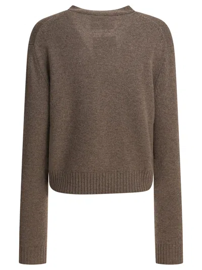 Lisa Yang Knitwear Brown In Brown