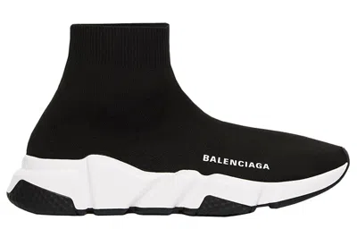 Balenciaga Speed Lt Logo-print Stretch-knit High-top Sneakers