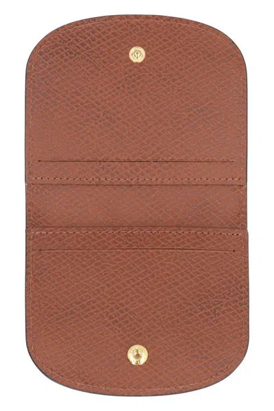 Longchamp Épure Leather Card Holder