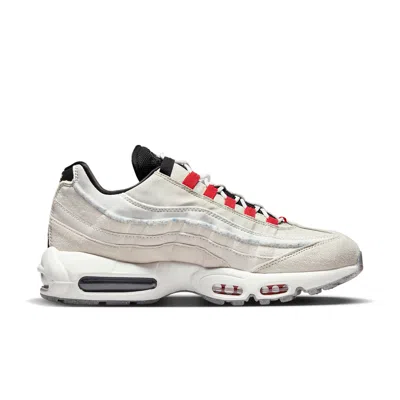 Nike Air Max 95 Se 'double Swoosh - Light Bone Habanero Red'