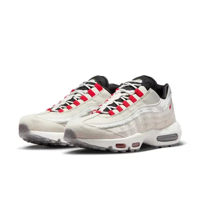 Nike Air Max 95 Se 'double Swoosh - Light Bone Habanero Red'