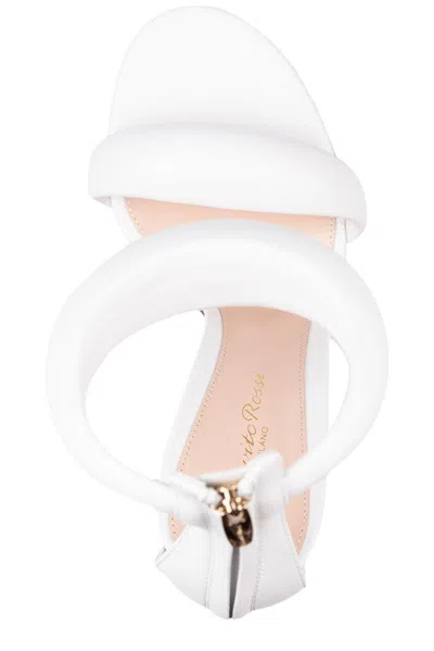 Gianvito Rossi White Bijoux Sandal