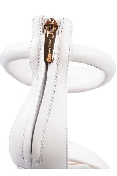 Gianvito Rossi White Bijoux Sandal