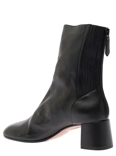 Aquazzura Saint Honore 50mm Leather Boots