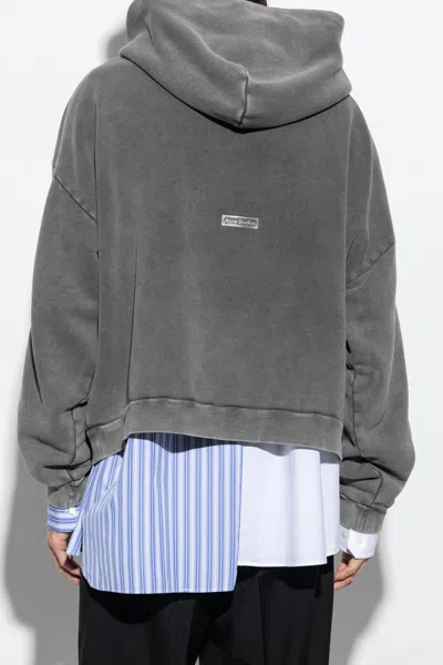 Acne Studios Hoodie With Logo Patch