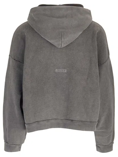 Acne Studios Hoodie With Logo Patch