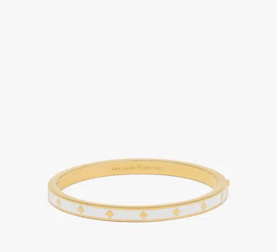 Kate Spade Spot The Spade Enamel Hinged Bangle