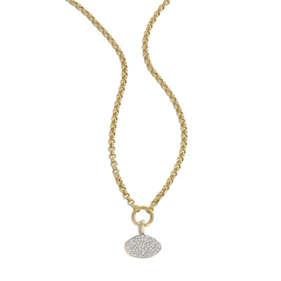 By Pariah Diamond Cluster Collector Necklace
