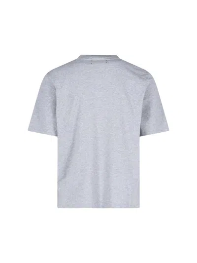 Amiri Stencil Logo-print Cotton-jersey T-shirt In Gray