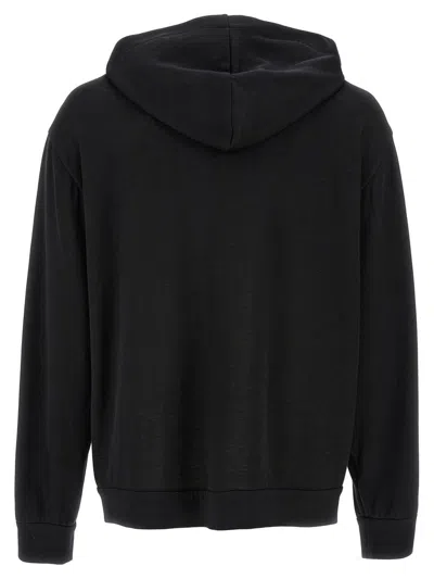 Brunello Cucinelli 'precious Zipper Pull' Hoodie. In Black
