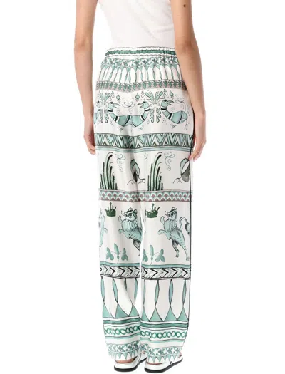 Fabiana Filippi Silk Twill Printed Trousers