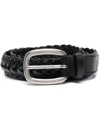 Golden Goose Belt Houston Accessories In Black