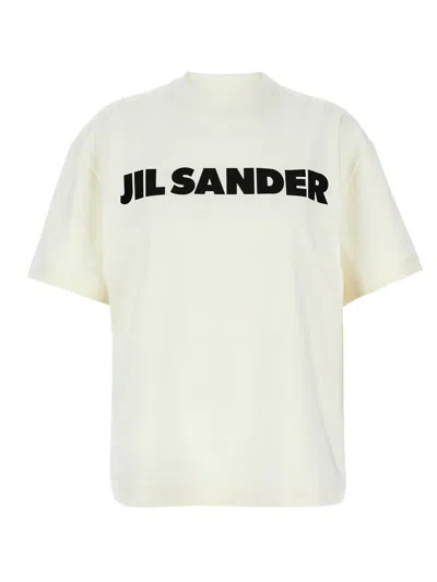 Jil Sander Relaxed-fit Cotton T-shirt With Bold Logo