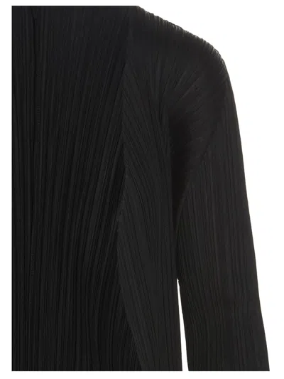 Issey Miyake Monthly Colors Sweaters And Cardigans Black