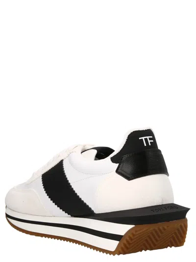 Tom Ford James Sneakers In White