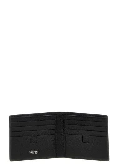 Tom Ford Logo Wallet Wallets And Card Holders Black In Black