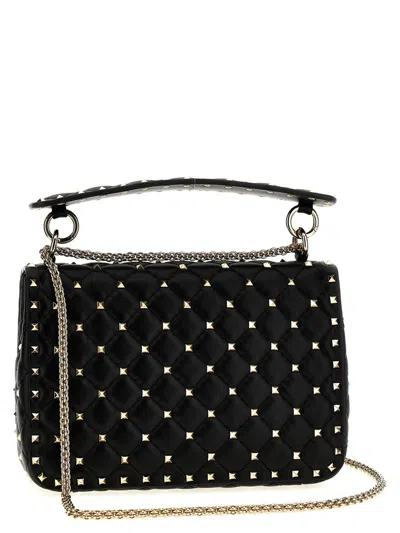 Valentino Rockstud Spike Quilted Chain Strap Shoulder Bag