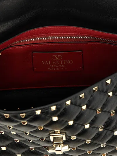 Valentino Rockstud Spike Quilted Chain Strap Shoulder Bag