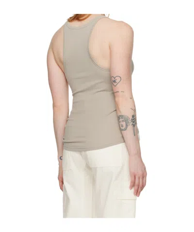 Filippa K Taupe Rib Tank Top