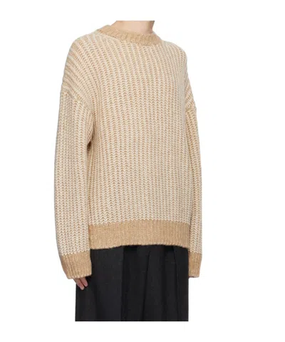 Filippa K Beige Twotone Sweater