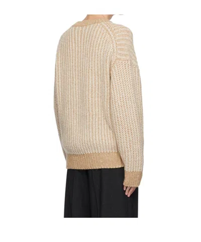 Filippa K Beige Twotone Sweater