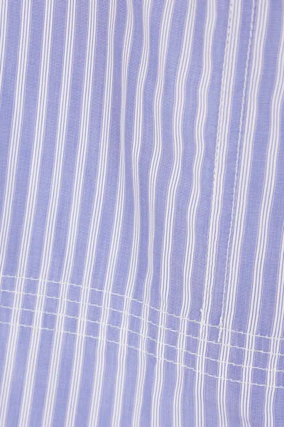 Junya Watanabe Striped Long-sleeved Shirt In Blue