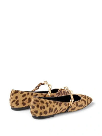 Jimmy Choo Round Toe Ballet Shoes