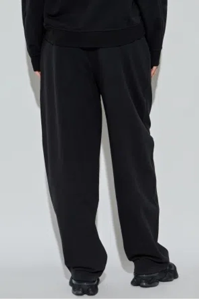 Sportmax Elastic Waist Sweatpants In Black