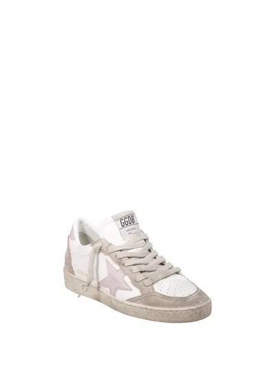 Golden Goose Round Toe Low Top Sneakers