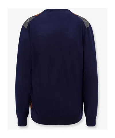 Miu Miu Women Virgin Wool Sweater In Blue