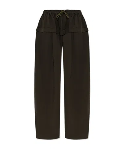 Alaïa Drawstring Sweatpants In Black