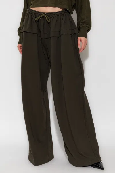Alaïa Drawstring Sweatpants In Black