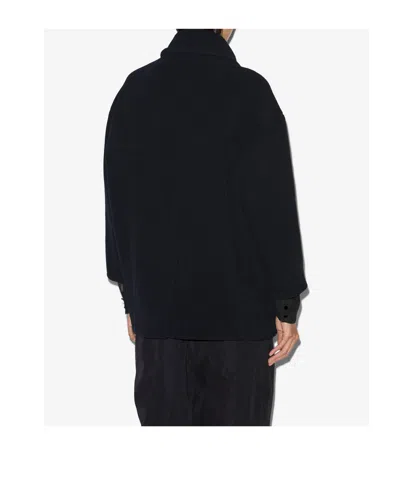 Isabel Marant Fiby Coat In Black