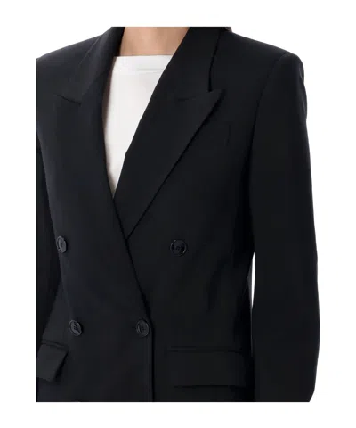 Isabel Marant Long-sleeved Suit Jacket In Black