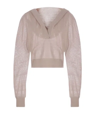 Alaïa Cropped Sweater