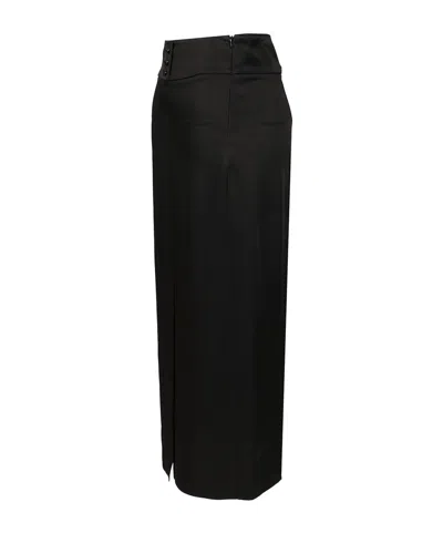 Forte Forte High Waist Skirt In Black
