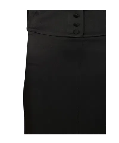 Forte Forte High Waist Skirt In Black
