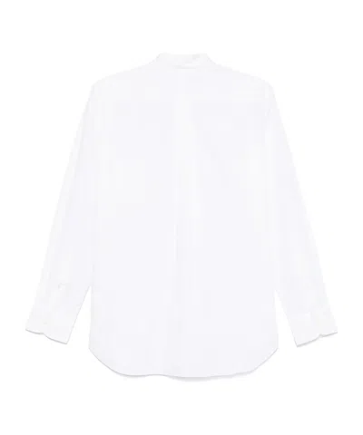 Junya Watanabe Long Sleeve Button-down Shirt In White