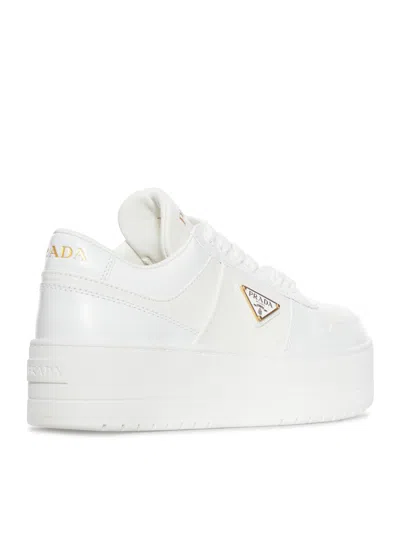 Prada Round Toe Low-top Casual Shoes