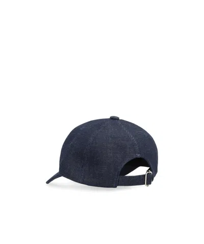 Apc Navy Eden Vpc Baseball Cap In Blue