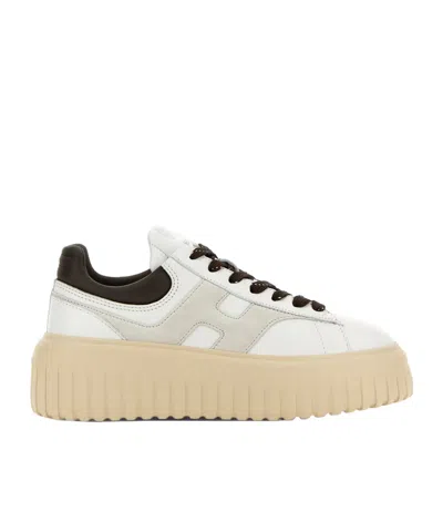 Hogan H-stripes Nappa Leather Sneakers Shoes