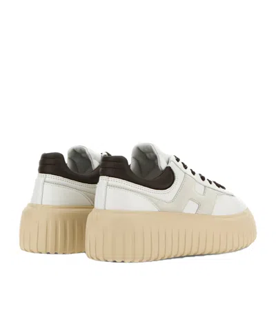 Hogan H-stripes Nappa Leather Sneakers Shoes