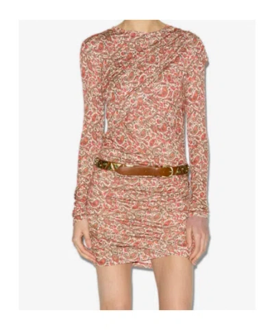 Isabel Marant Étoile Denise Mini Dress In Neutral