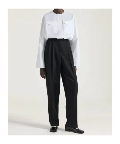 Givenchy Cotton Poplin Cropped Shirt