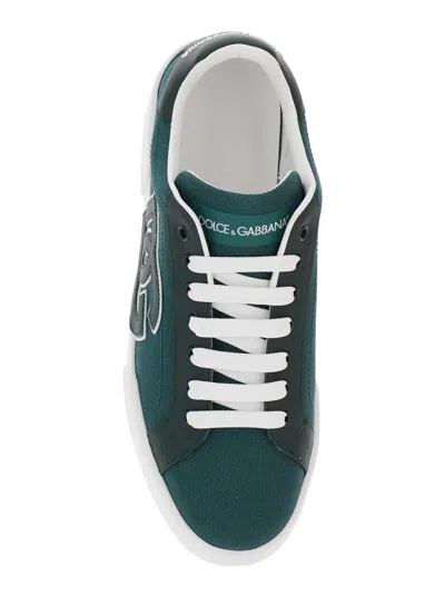 Dolce & Gabbana Portofino Canvas In Green
